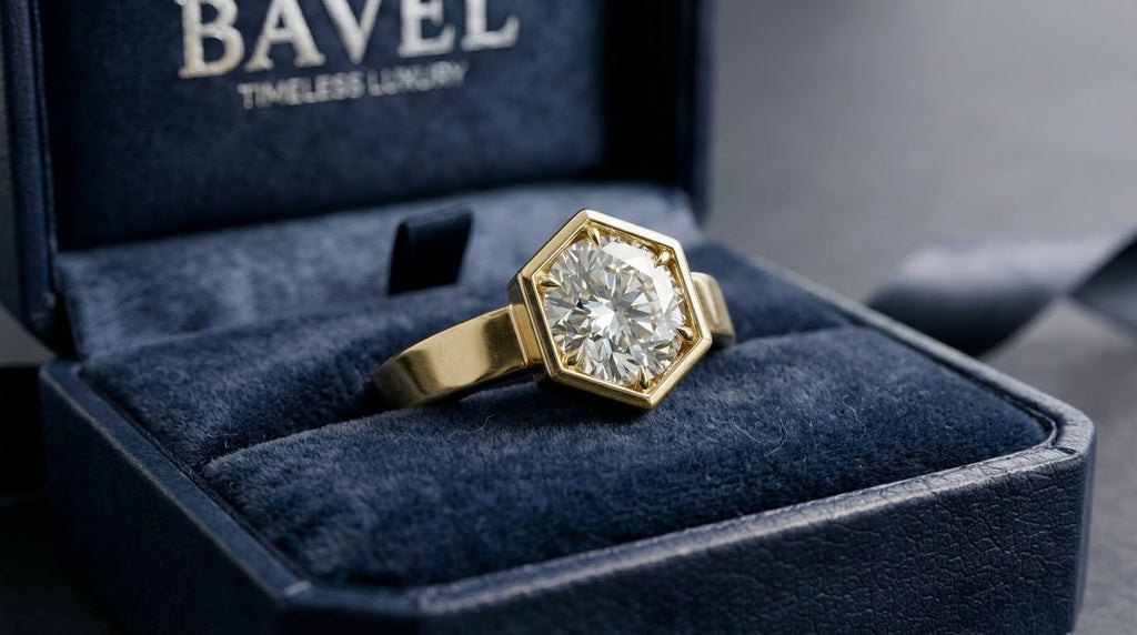 טבעת אשתר | טבעת יהלום מעבדה