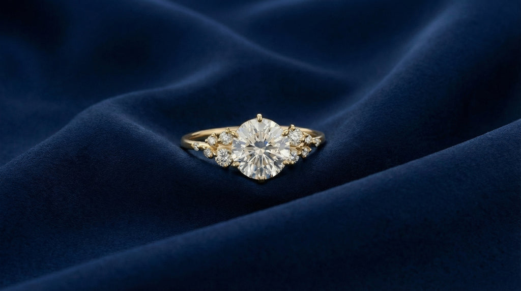 טבעת אוורלין | יהלום מעבדה