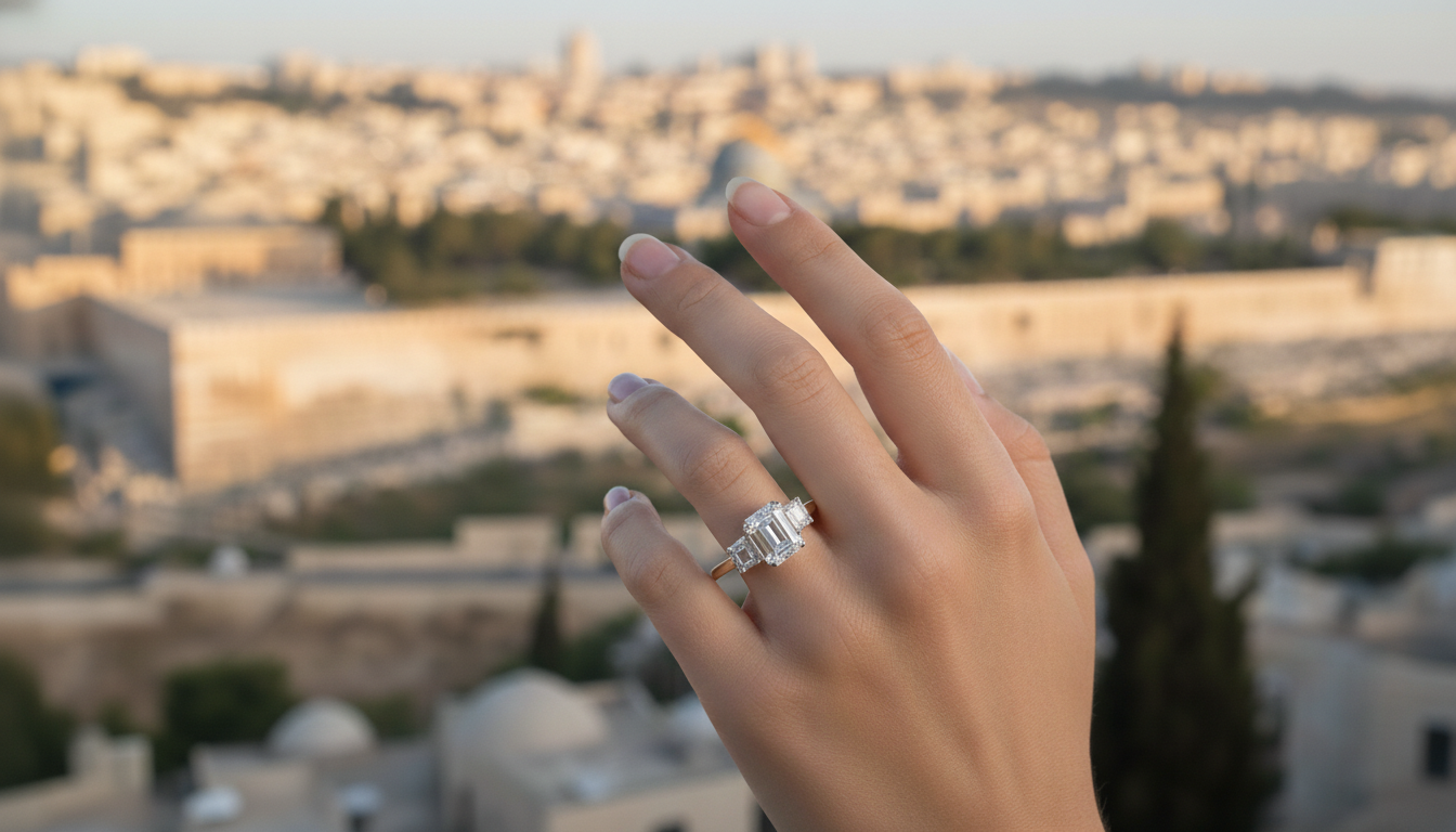 טבעת אמיליה | יהלום מעבדה