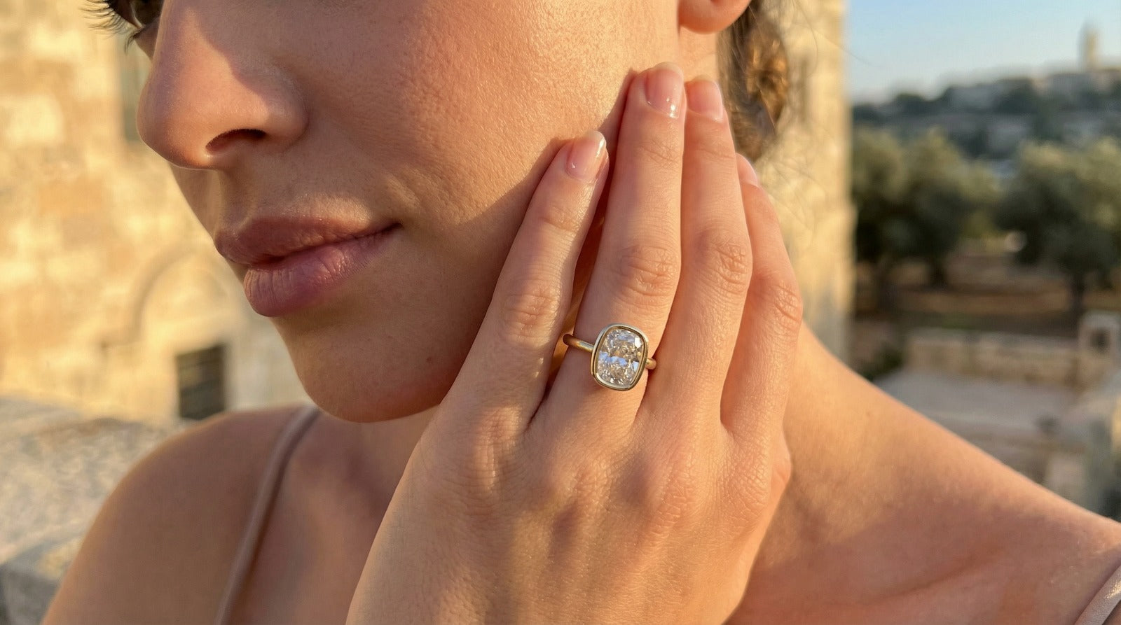 טבעת באזל | טבעת יהלום מעבדה