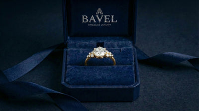 טבעת אוורלין | יהלום מעבדה