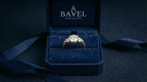 טבעת אוורלין | יהלום מעבדה