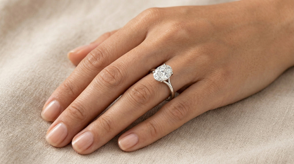 טבעת סולן | טבעת יהלום מעבדה