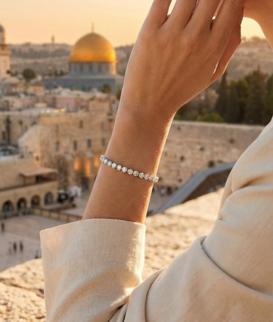 צמיד טניס | אבני מעבדה