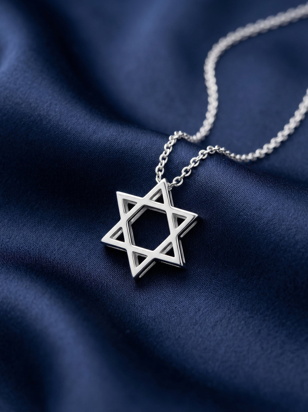 שרשרת מגן דוד | כסף 925