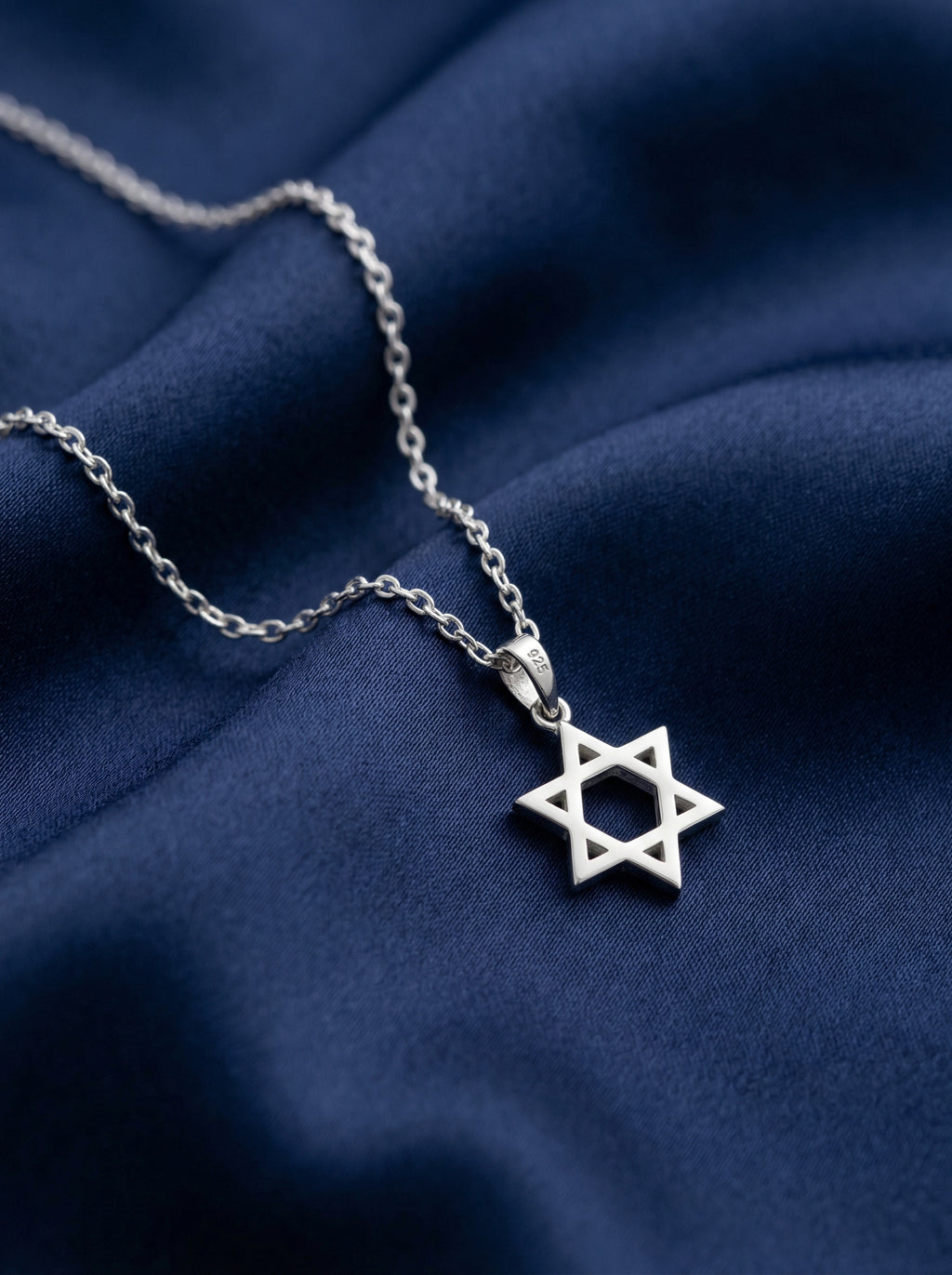 שרשרת מגן דוד | כסף 925