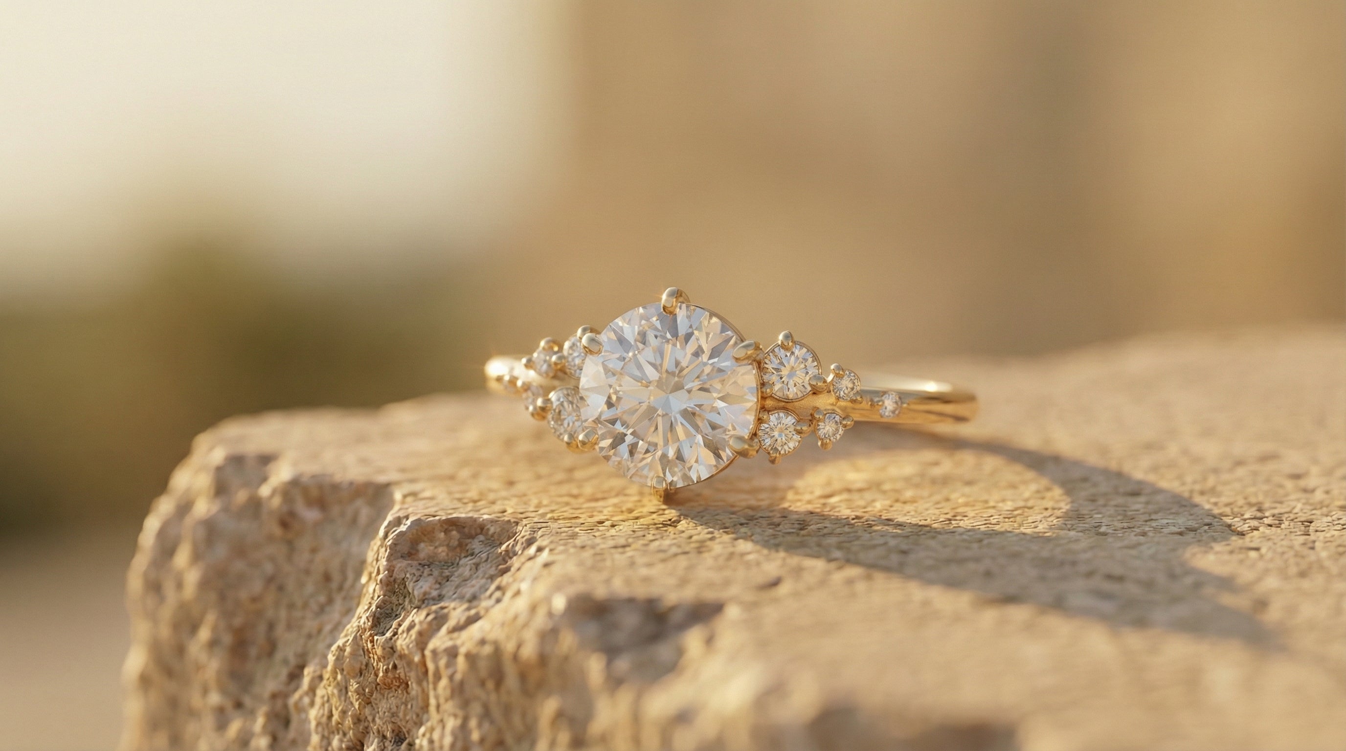 טבעת אוורלין | יהלום מעבדה