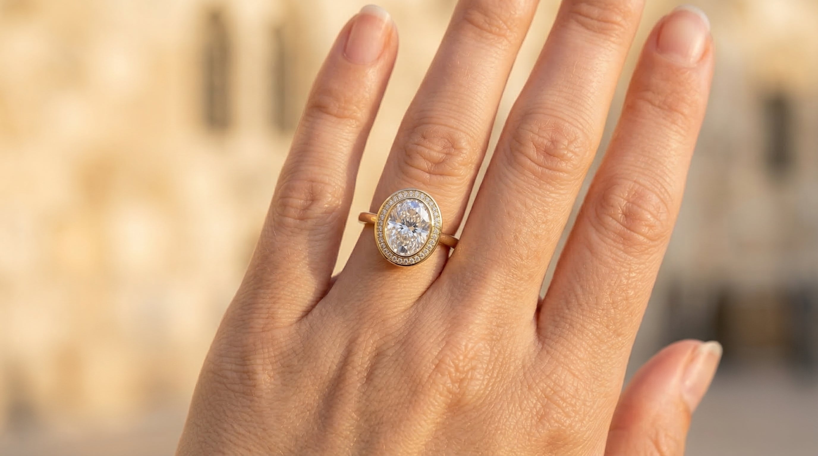 טבעת סיינה | טבעת יהלום מעבדה